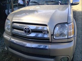 2004 TOYOTA TUNDRA, GOLD, SR5 MODEL, CREW CAB, 4.7L, AT, 2WD. Z25216